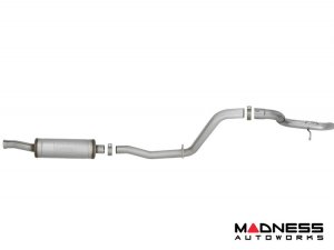 Jeep Wrangler JL 3.6L 4 Door Performance Exhaust System - Cat Back - Mach Force - AFE - 2.5" - Black Tip